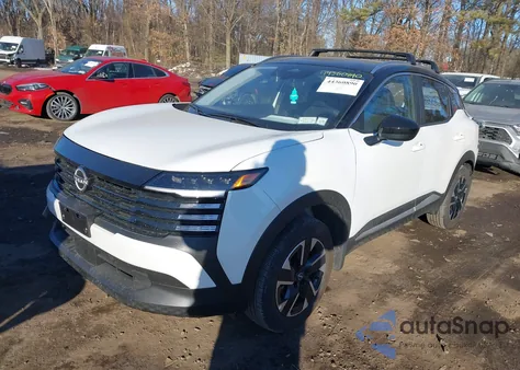 2026 Nissan Kicks Sv z USA, uszkodzony, nr VIN 3N8AP6CBXTL308501